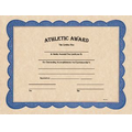 Athletic Award - Parchtone 8-1/2" x 11"